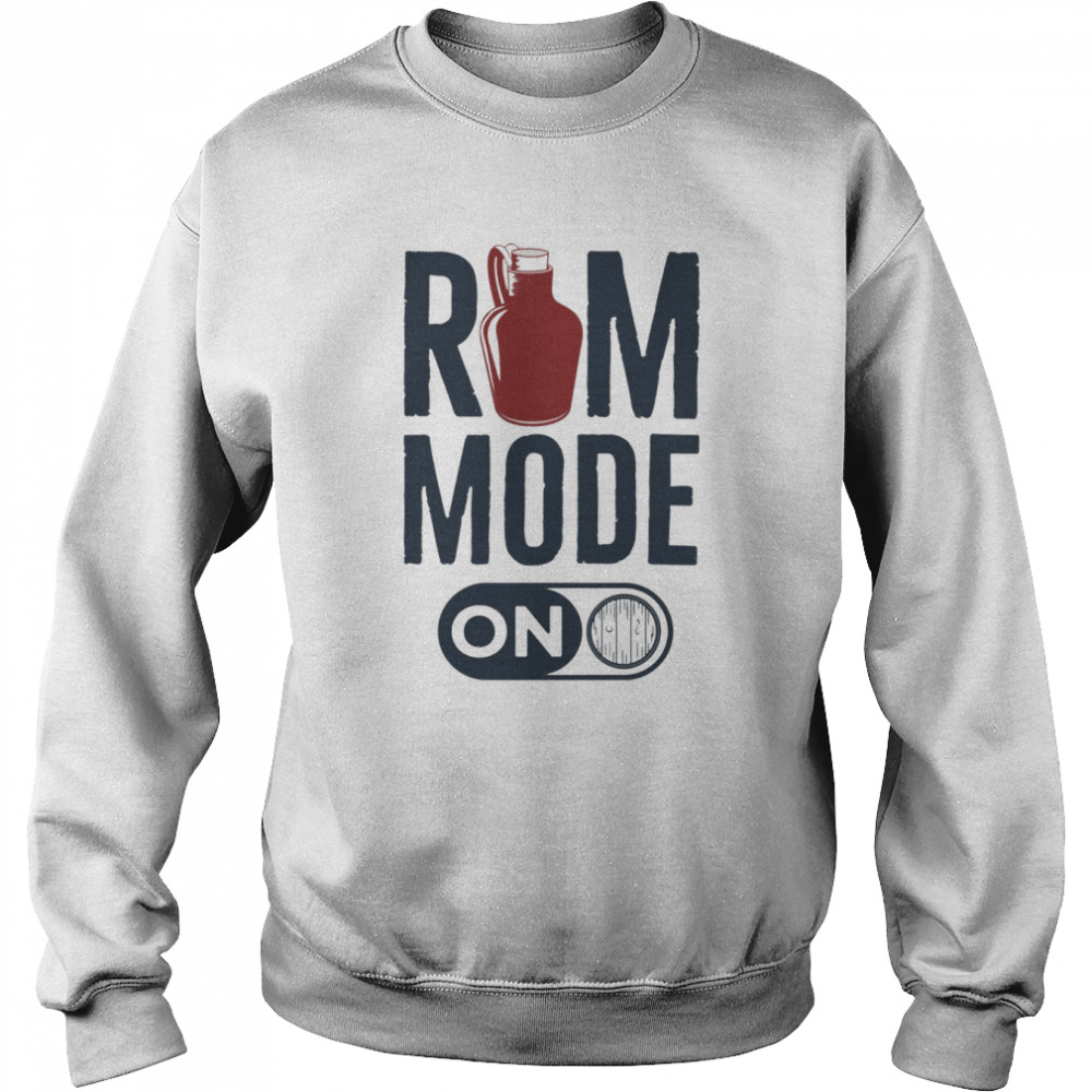 Rum Mode On Jack Sparrow Pirates of the Caribbean  Unisex Sweatshirt