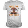 Save The Boobees Boo Bees Breast Cancer Halloween T-Shirt Classic Men's T-shirt