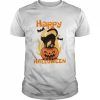 Scary Black Cat Halloween Spooky Night  Classic Men's T-shirt