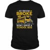 School Bus Driver Back To School Halloween Costume T-Shirt Classic Men's T-shirt