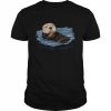 Sea Sketch Im Ly Exhausted Otter  Classic Men's T-shirt