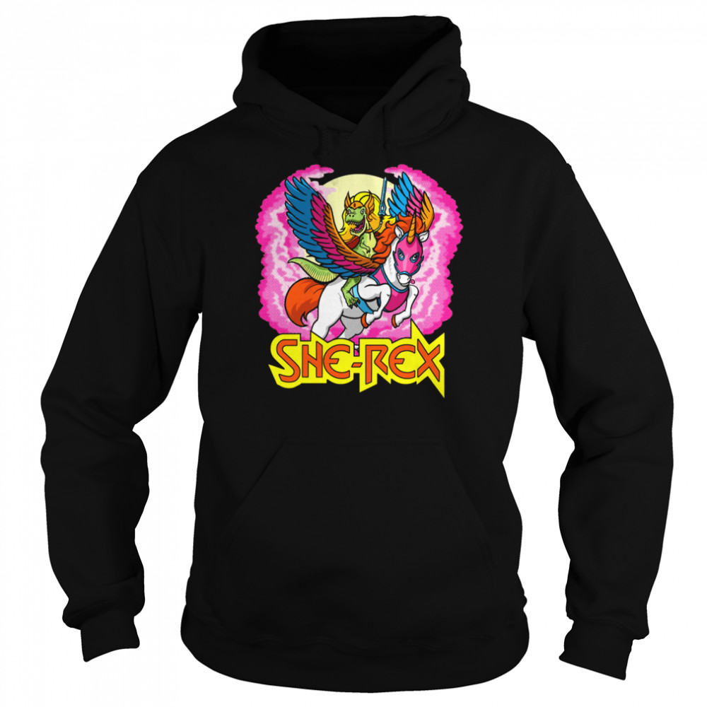 She Rex Prehistoric Princess Of Power  Unisex Hoodie