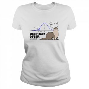 Significant One Tailed Otter  Classic Women's T-shirt