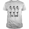 Skeleton yeehaw  Classic Men's T-shirt