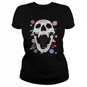 Skull Galaxy Halloween  Classic Women's T-shirt