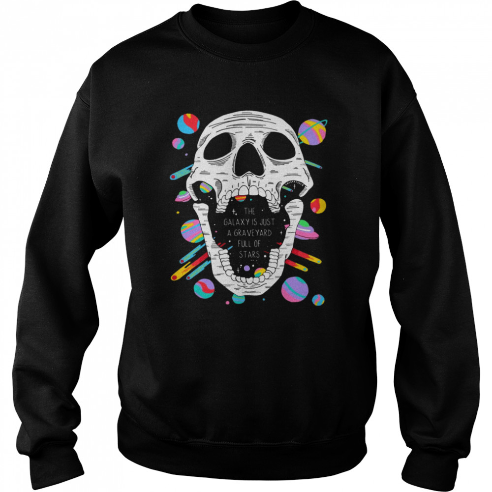 Skull Galaxy Halloween  Unisex Sweatshirt