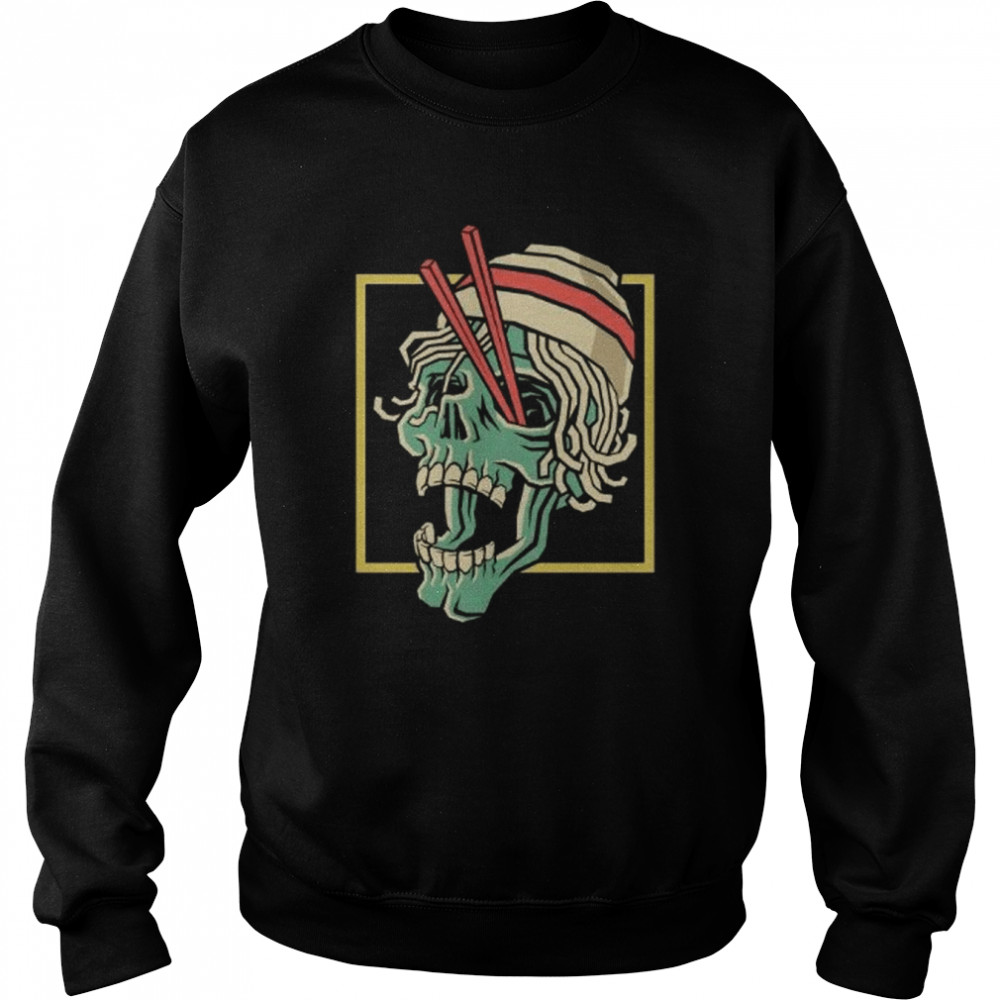 Skull Ramen T-Shirt Unisex Sweatshirt