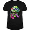 Skull Zombie Drink Coffee  Classic Men's T-shirt