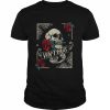 Skull with Roses Distressed Shirt Classic Men's T-shirt