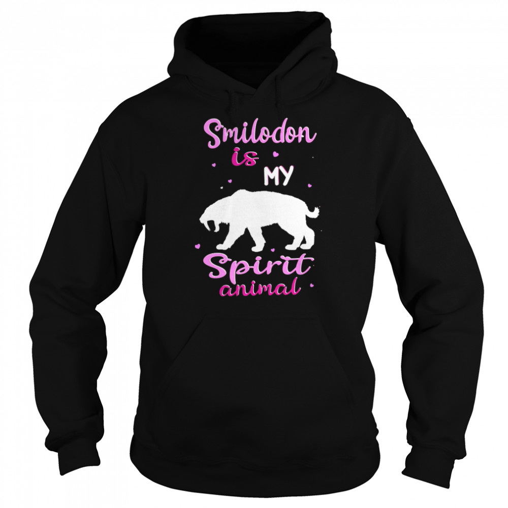 Smilodon Spirit Animal  Unisex Hoodie