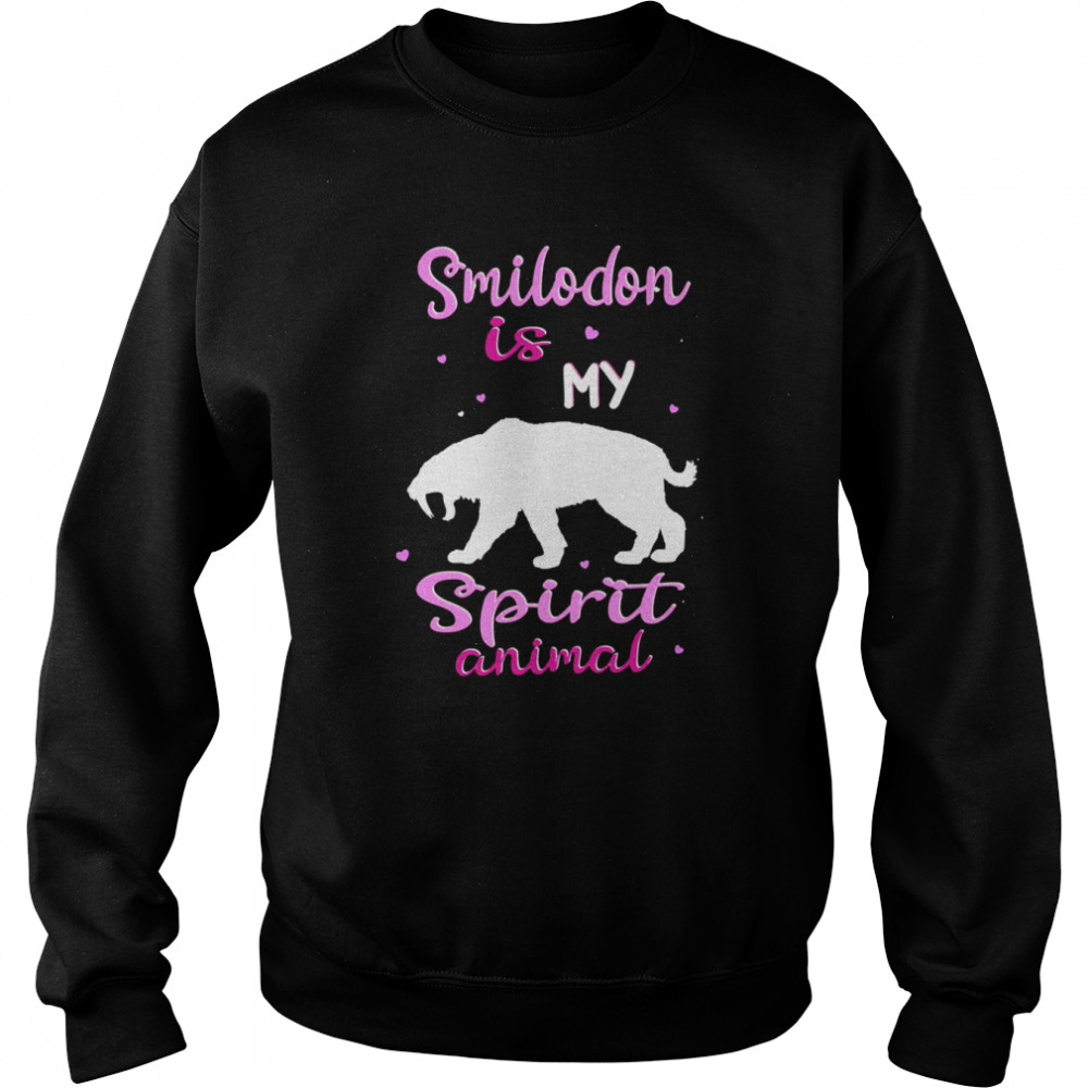 Smilodon Spirit Animal  Unisex Sweatshirt