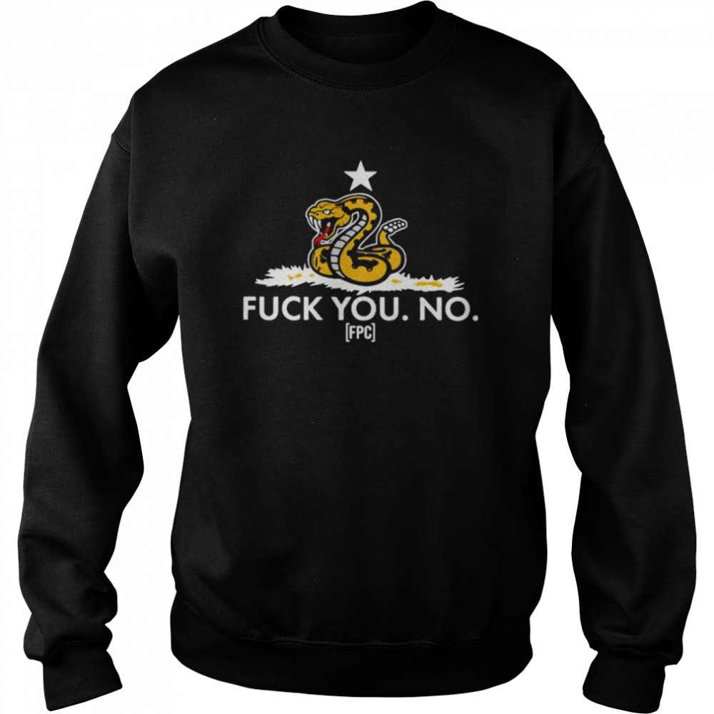 Snake Fuck You No 2022  Unisex Sweatshirt