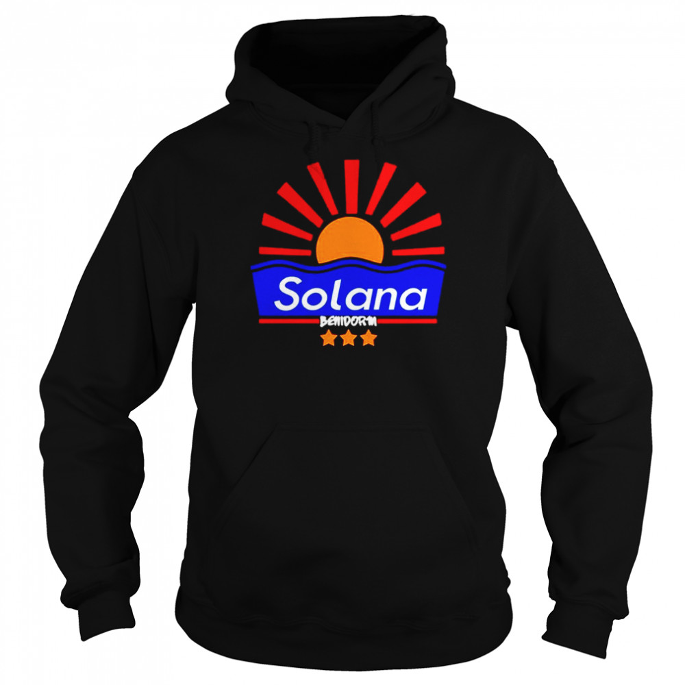 Solana Benidorm Solana  Unisex Hoodie