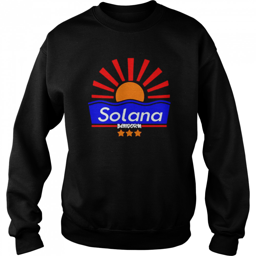 Solana Benidorm Solana  Unisex Sweatshirt