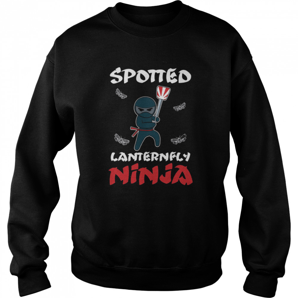 Spotted Lanternfly Ninja  Unisex Sweatshirt