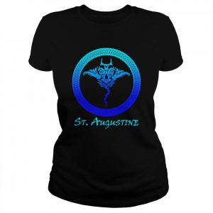 St. Augustine Florida Vintage Tribal Stingray Vacation Shirt Classic Women's T-shirt