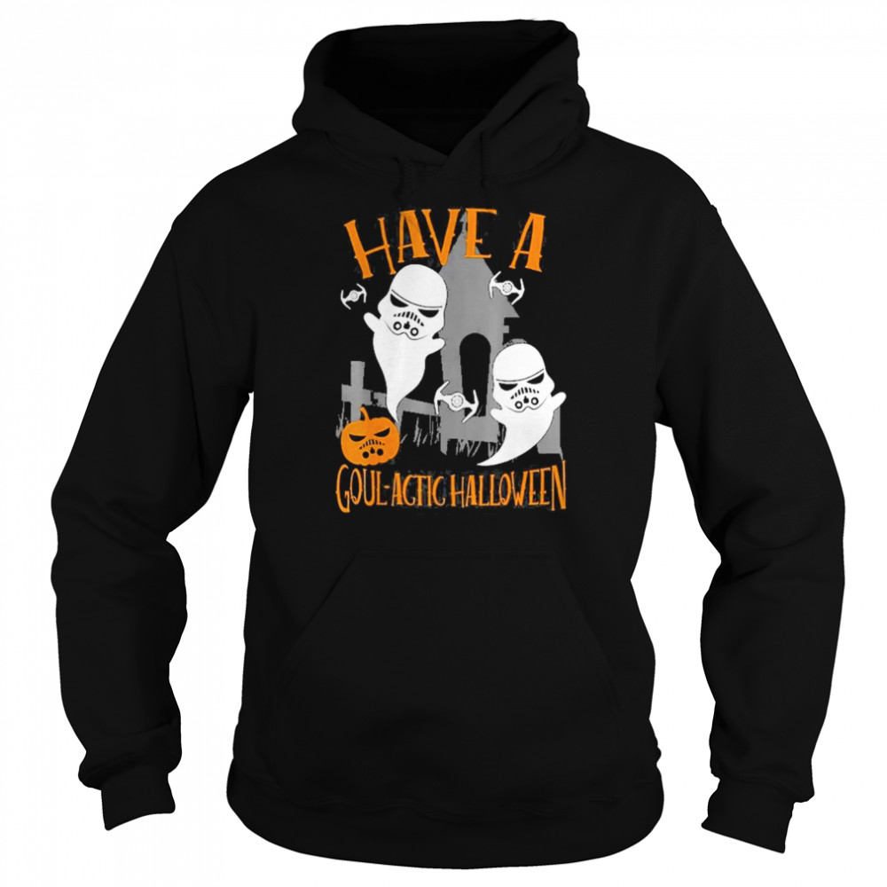 Star Wars Trooper Ghosts Goulactic Halloween T- Unisex Hoodie