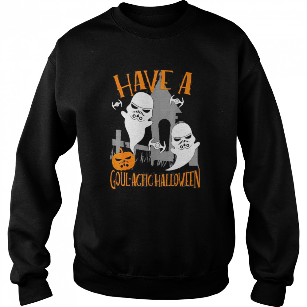 Star Wars Trooper Ghosts Goulactic Halloween T- Unisex Sweatshirt