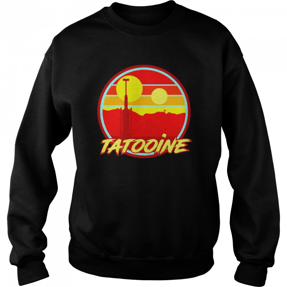 Star Wars tatooine holiday  Unisex Sweatshirt