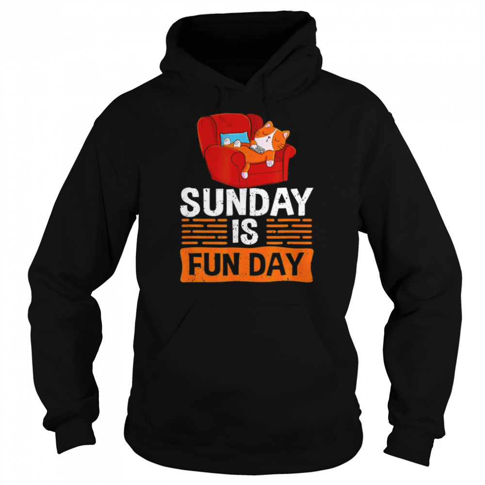 Sunday Is Funday Sleep T-Shirt Unisex Hoodie