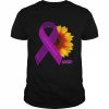 Sunflower Alzheimer’s Awareness Shirt Classic Men's T-shirt