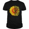 Sunflower assuming I’m just an old lady was your first mistake 2022 Shirt Classic Men's T-shirt