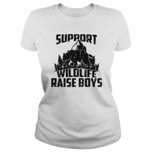 Support Wildlife Raise Boys  Classic Women's T-shirt