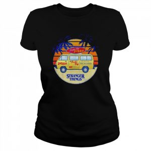 Surfer Boy Pizza Van Stranger Things  Classic Women's T-shirt