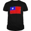 Taiwan Flag Taiwanese Flag Colors Taiwan Flag Tee Shirt Classic Men's T-shirt