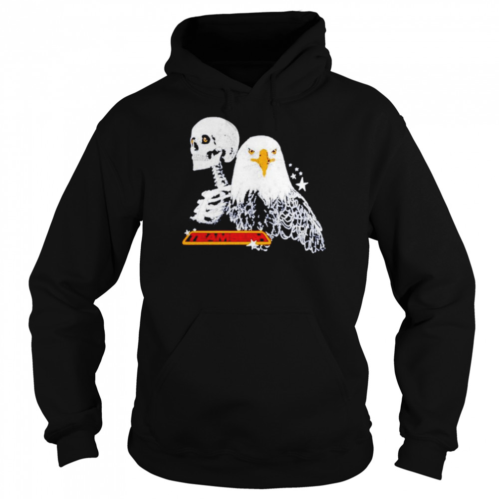 Team sesh eagle and skeleton  Unisex Hoodie