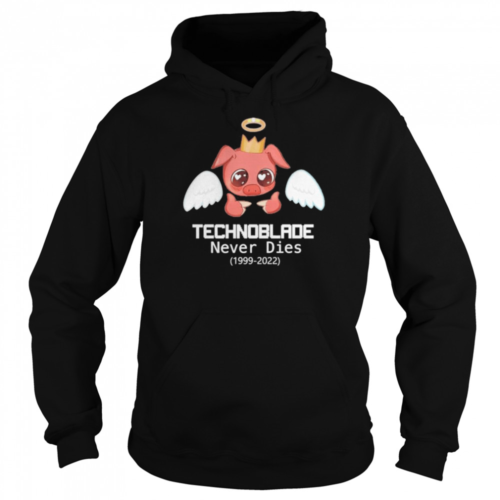 Technoblade Never Dies 1999-2022 Shirt Unisex Hoodie