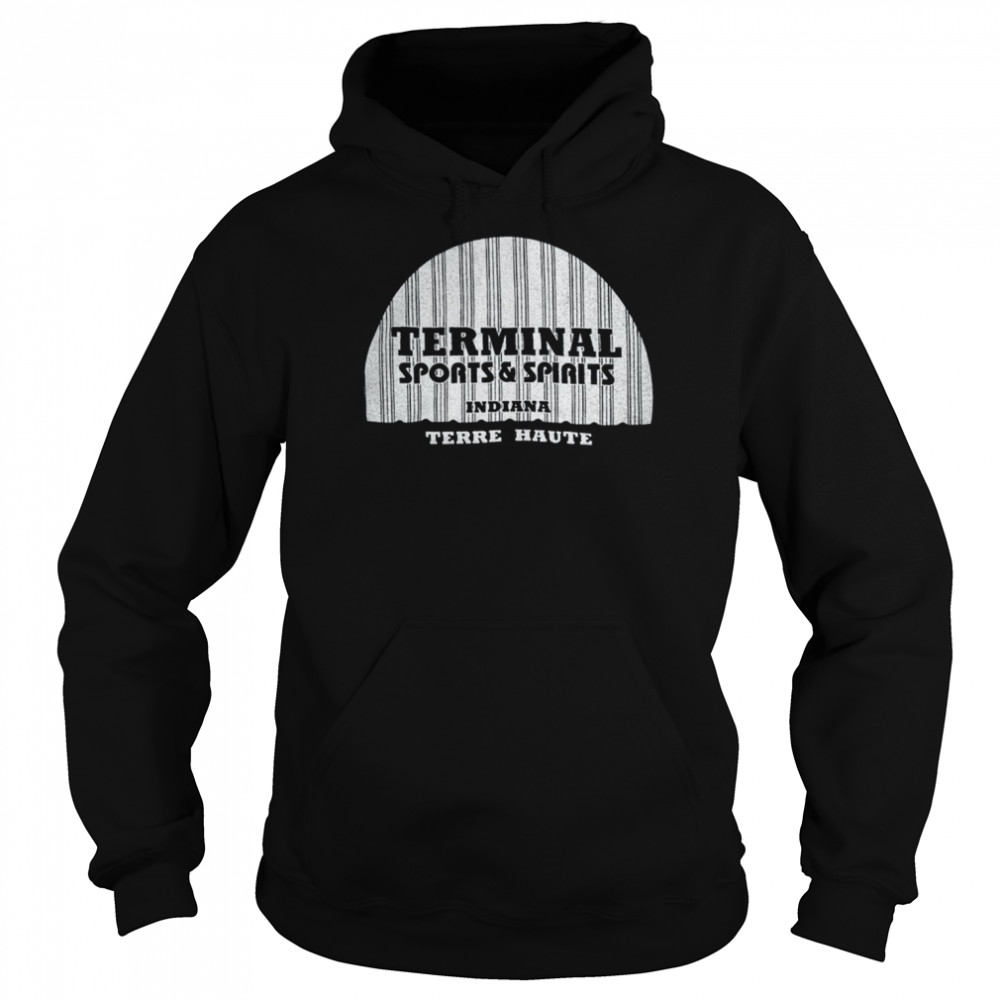 Terminal sports & spirits Indiana terre haute  Unisex Hoodie