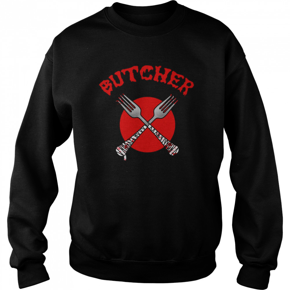 The Butcher Happy Halloween  Unisex Sweatshirt