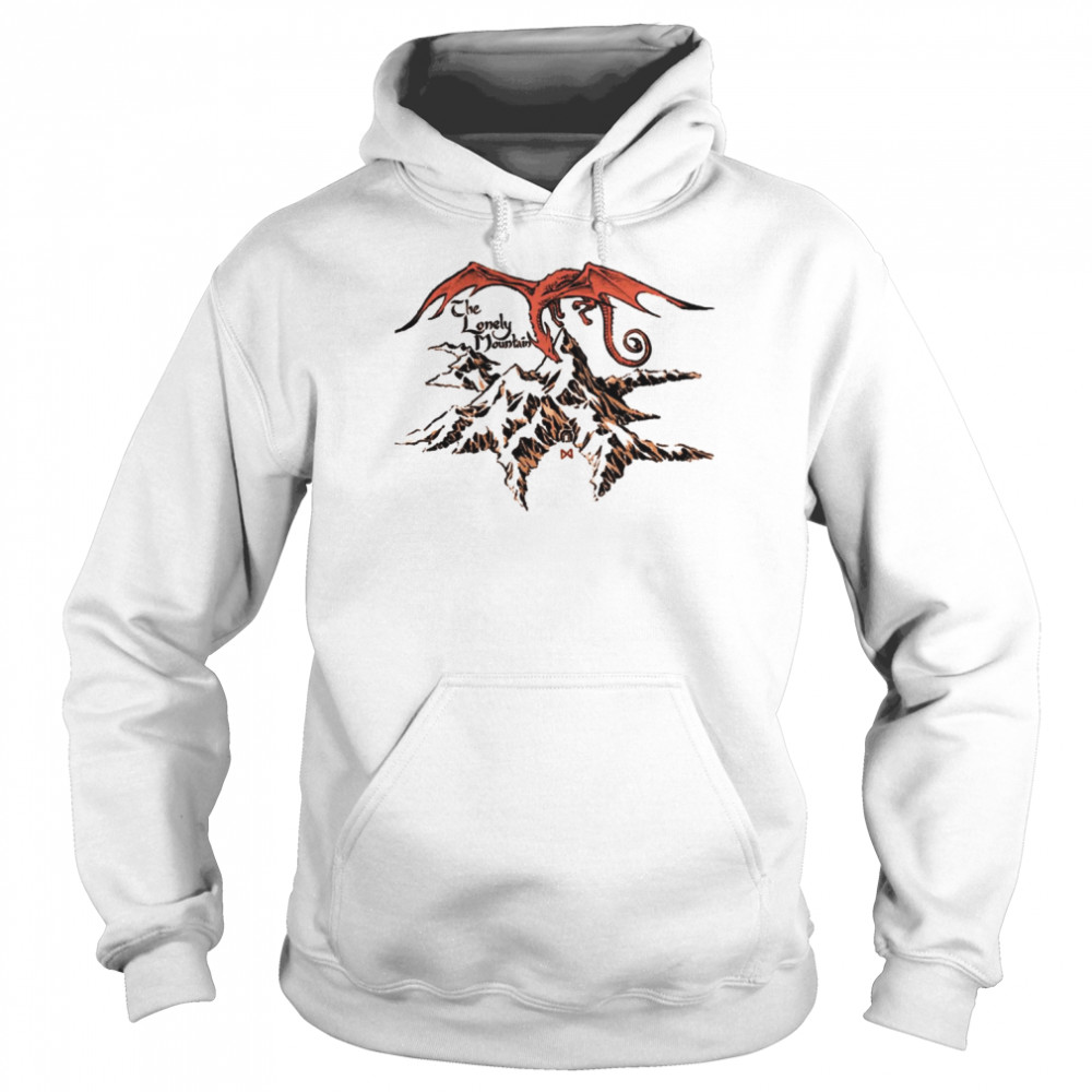 The Lonely Dragon The Lord Of The Rings  Unisex Hoodie