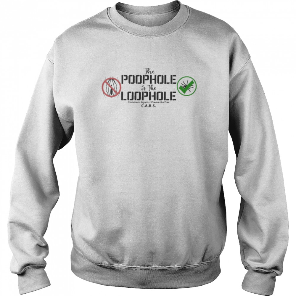 The Poophole Is The Loophole Shirt Unisex Sweatshirt