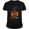 The Pumpkin Witch Stay Spooky Halloween  Classic Men's T-shirt