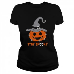 The Pumpkin Witch Stay Spooky Halloween Shirt Classic Women's T-shirt