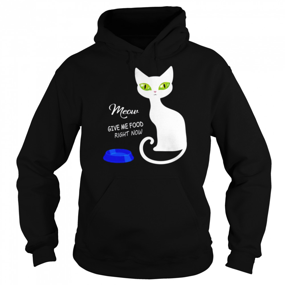 The White Cat  Unisex Hoodie