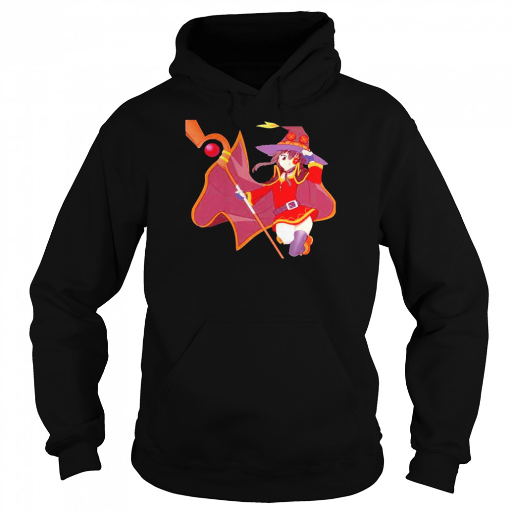 The witch konosuba megumin artwork  Unisex Hoodie