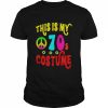 This is my 70s costume groovy peace Halloween  Classic Men's T-shirt