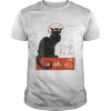 Tournee Du Chat Noir Paris Distressed Vector Shirt Classic Men's T-shirt