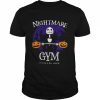 Town Gym Nightmare Before Christmas Halloween  Classic Men's T-shirt