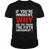 Trump Fifth Amendment  Classic Men's T-shirt