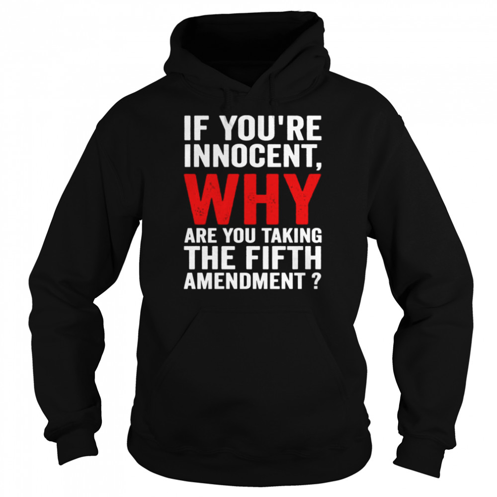 Trump Fifth Amendment  Unisex Hoodie