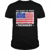 Trump You Raided The Wrong President American Flag Shirt Classic Men's T-shirt