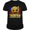 Trumpkin America Flag Trump Halloween Spooky Night  Classic Men's T-shirt