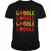 Turkey Gobble Thanksgiving  Classic Men's T-shirt