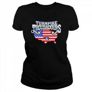 Turnpike Troubadours American Flag  Classic Women's T-shirt