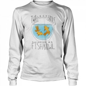 Two Lost Souls Swimming In A Fishbow Pink Floyd  Long Sleeved T-shirt