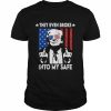 US Flag Glasses They Even Broke Into My Safe Trump  Classic Men's T-shirt